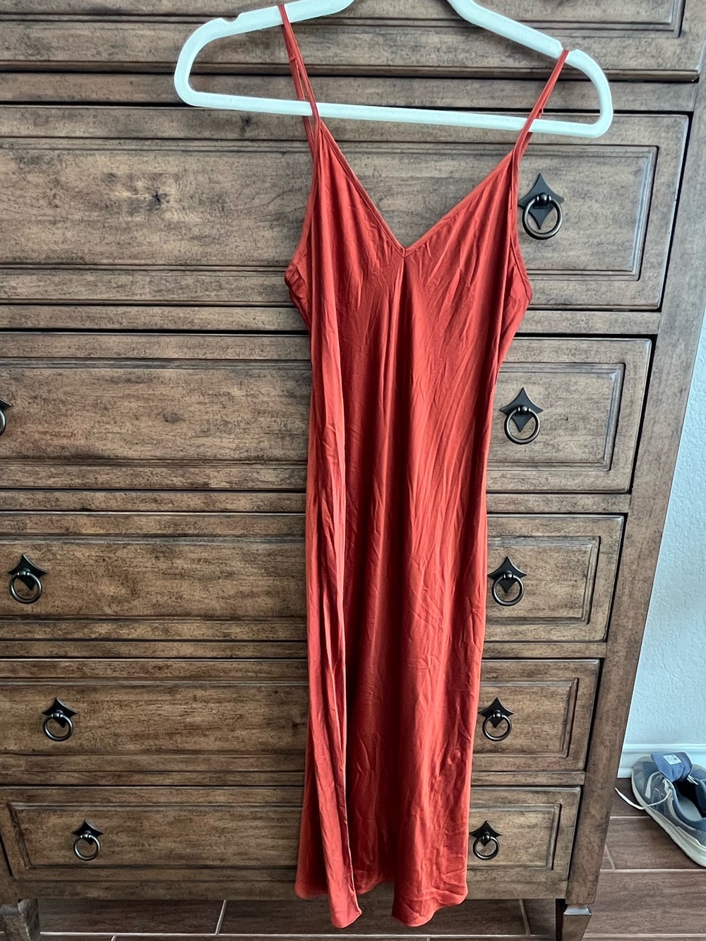 Quince Midi Slip Dress S